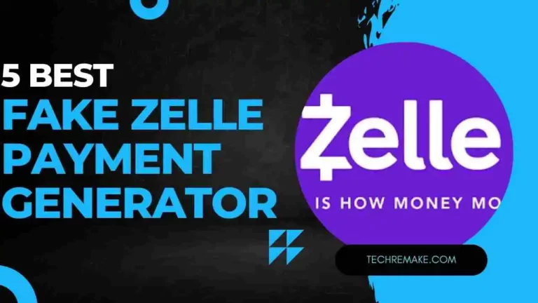 Fake Zelle Payment Generator