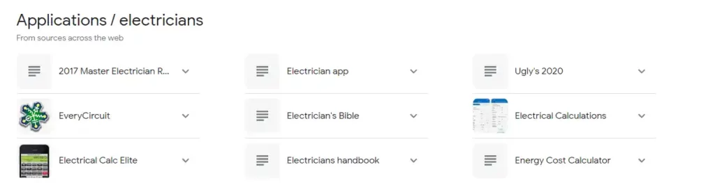 Apps For Electricians