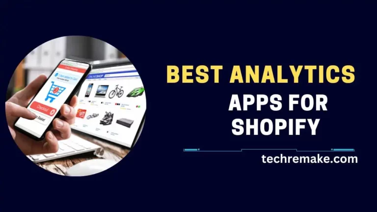 Analytics Apps for Shopify: